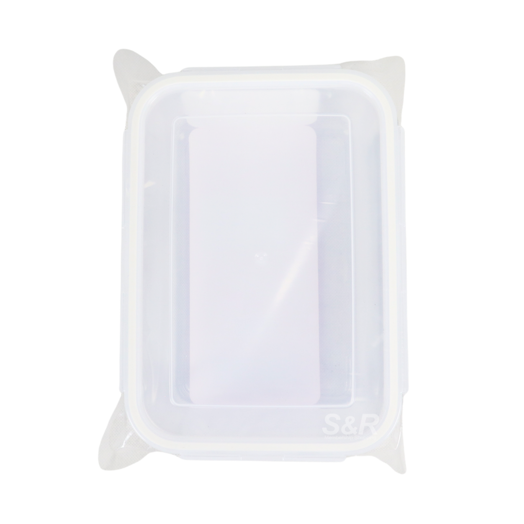 LAV Rectangular Glass Container 67mm